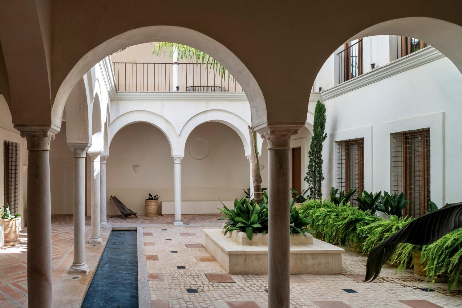 セビリア Casa Del Rey Sabioアパートホテル エクステリア 写真